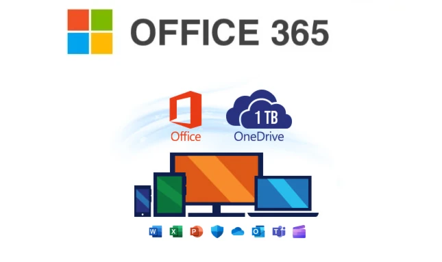 Microsoft Office 365 - Mensal | 01 Tb Onedrive
