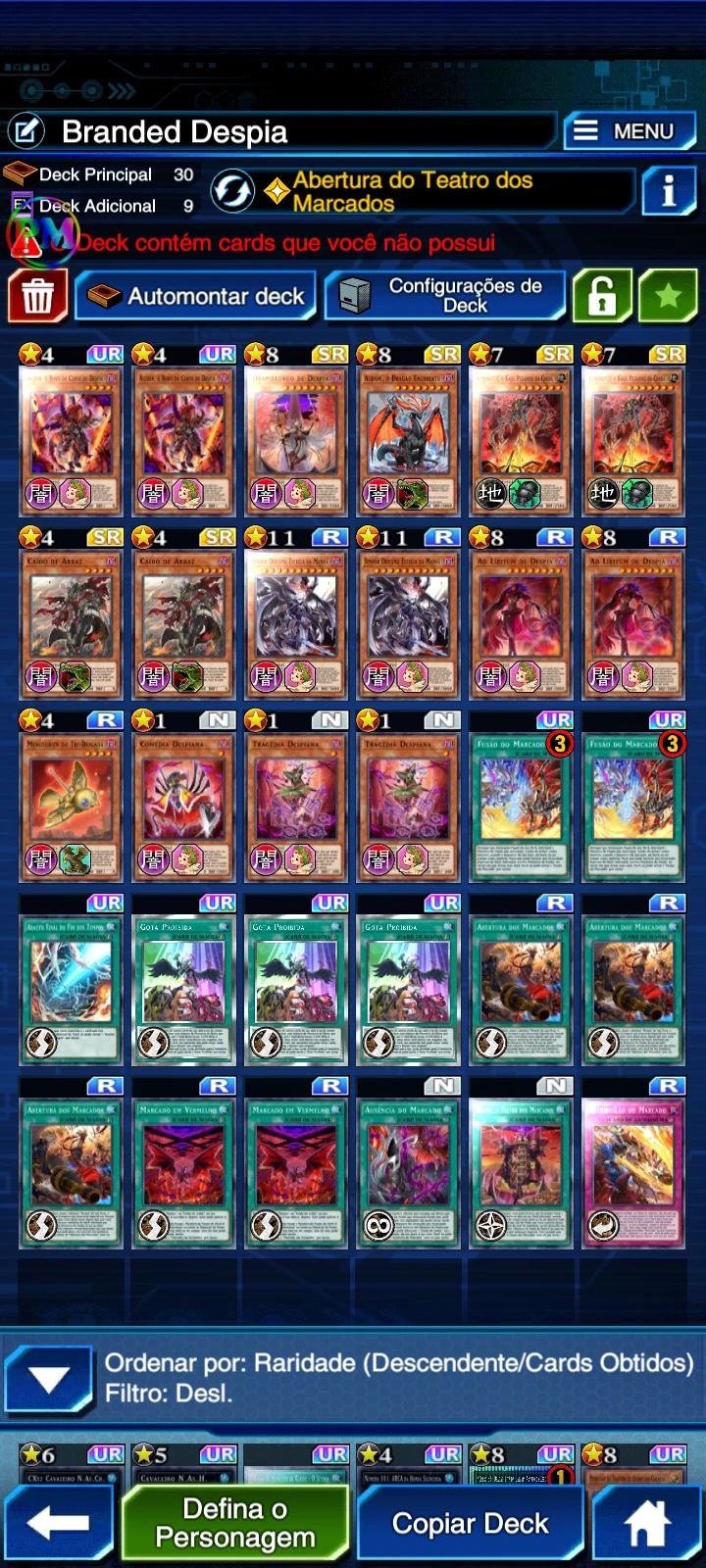 Conta yu gi oh duel links