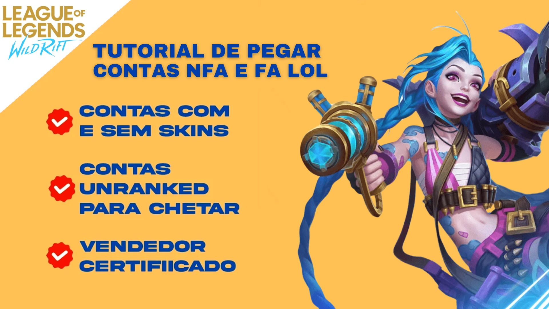VIP Como Capturar Conta NFA LOL - Revenda e Uso pessoal