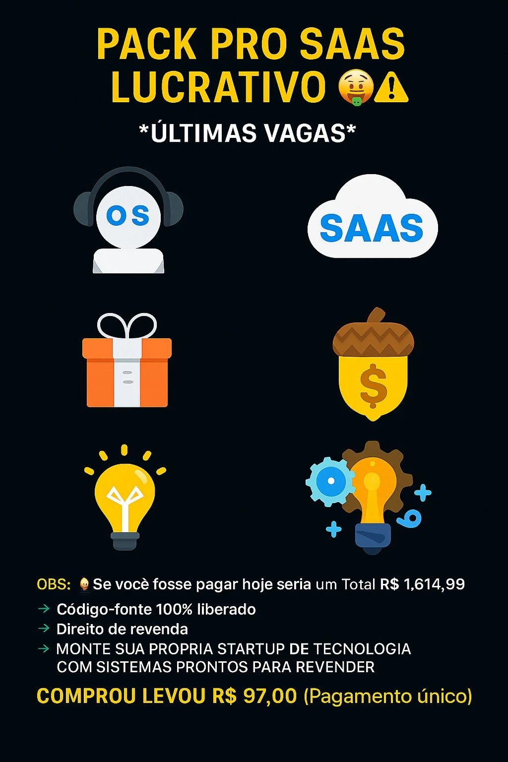 Pack Pro Saas Lucrativo