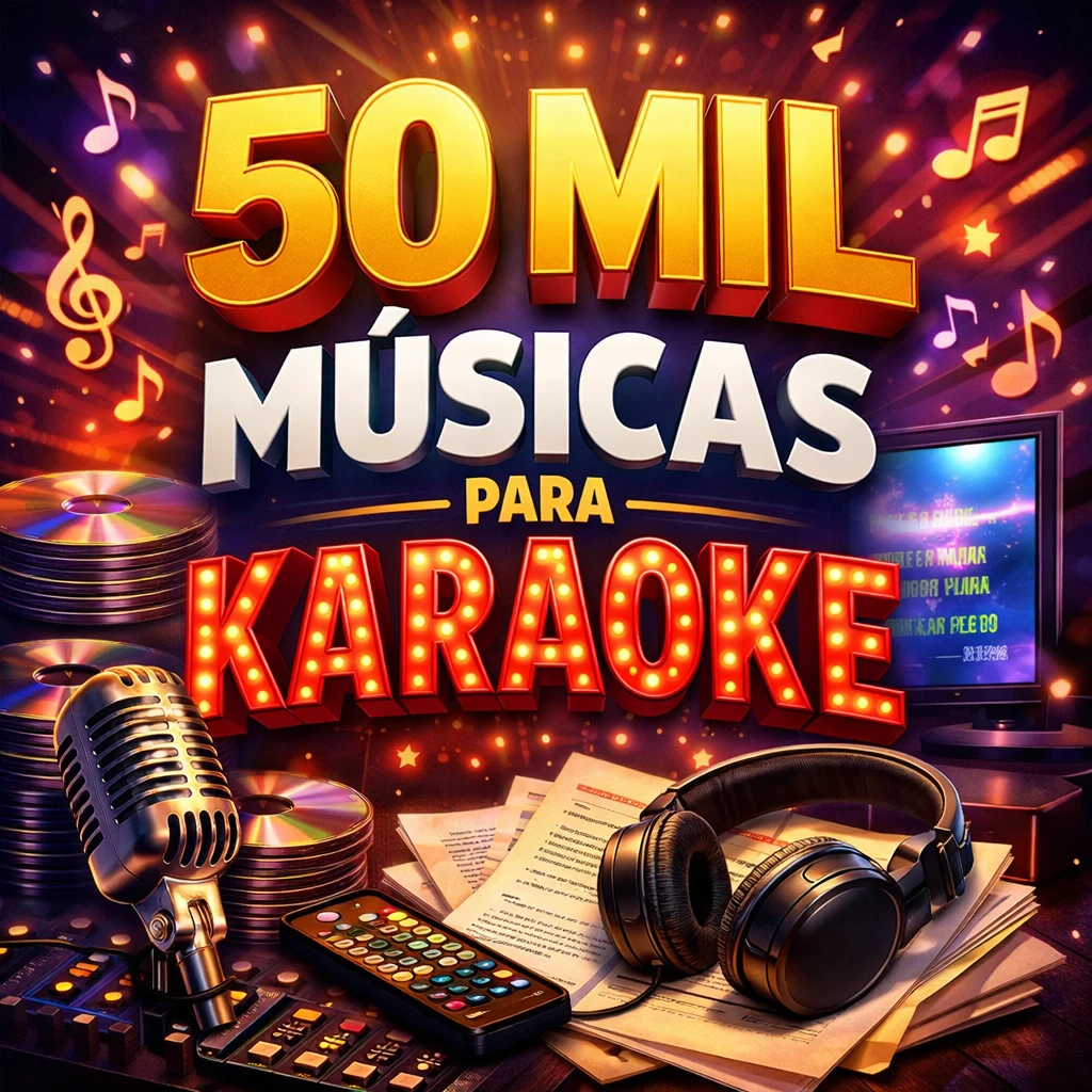 🎤 50 Mil Músicas Para Karaoke 🎶