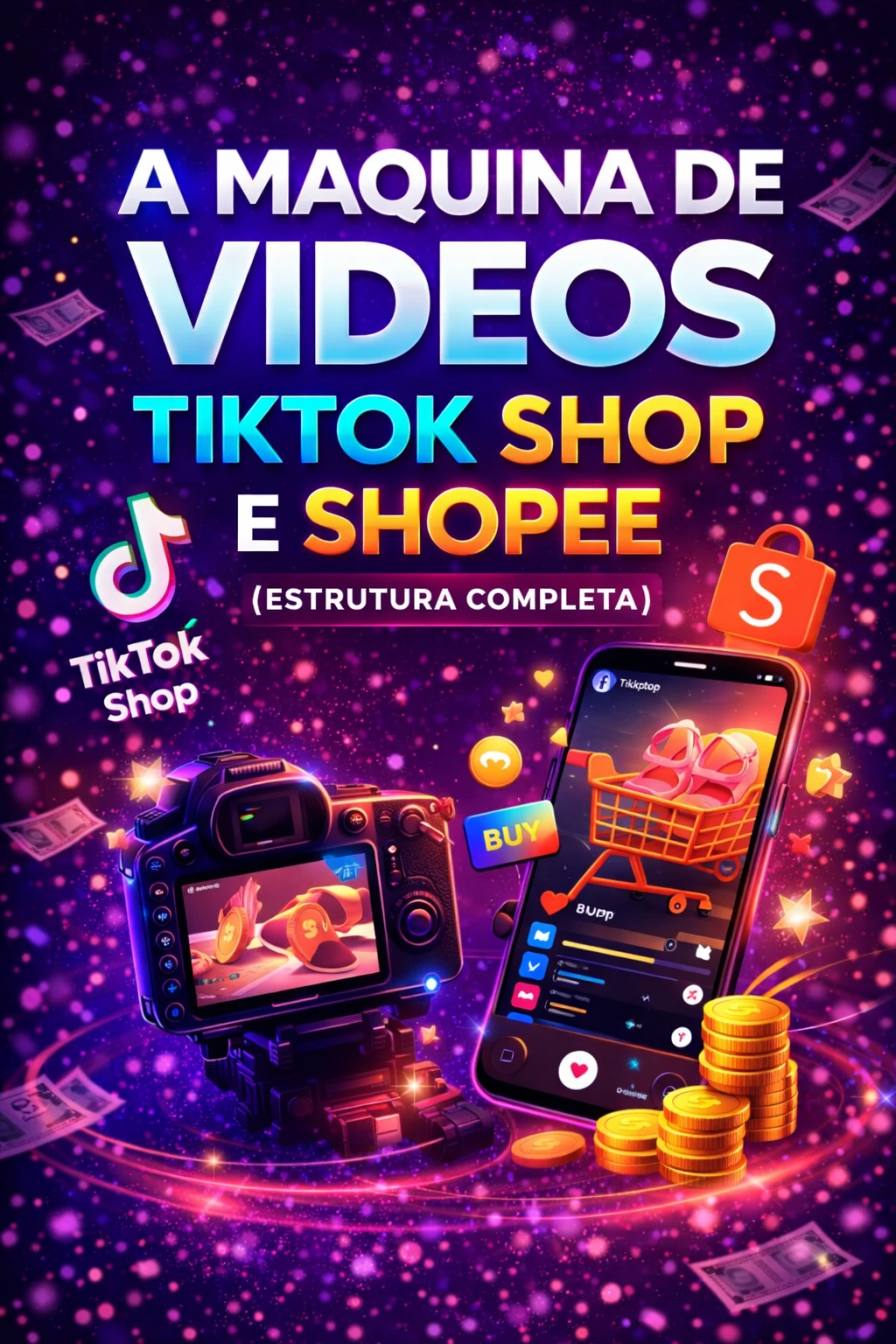 A Máquina De Vídeos Tiktok Shop E Shopee