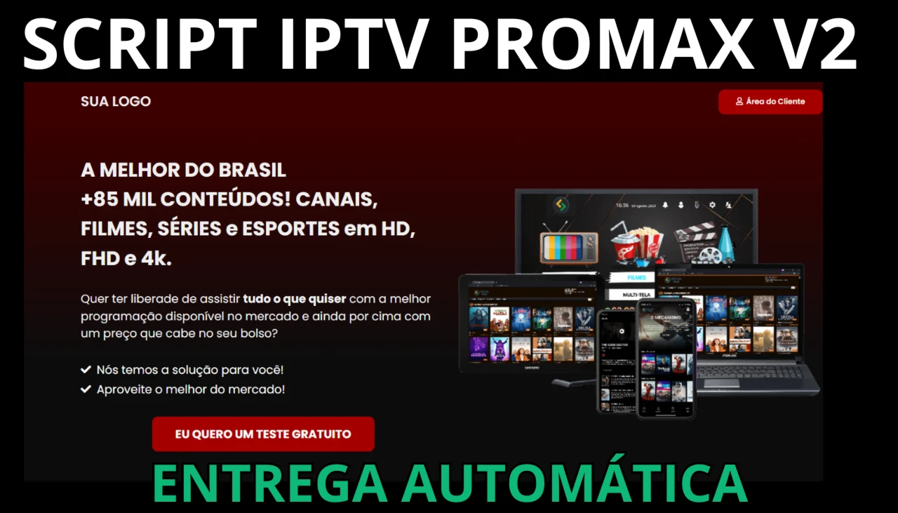 Script Iptv Promax V2 - Vitalicio