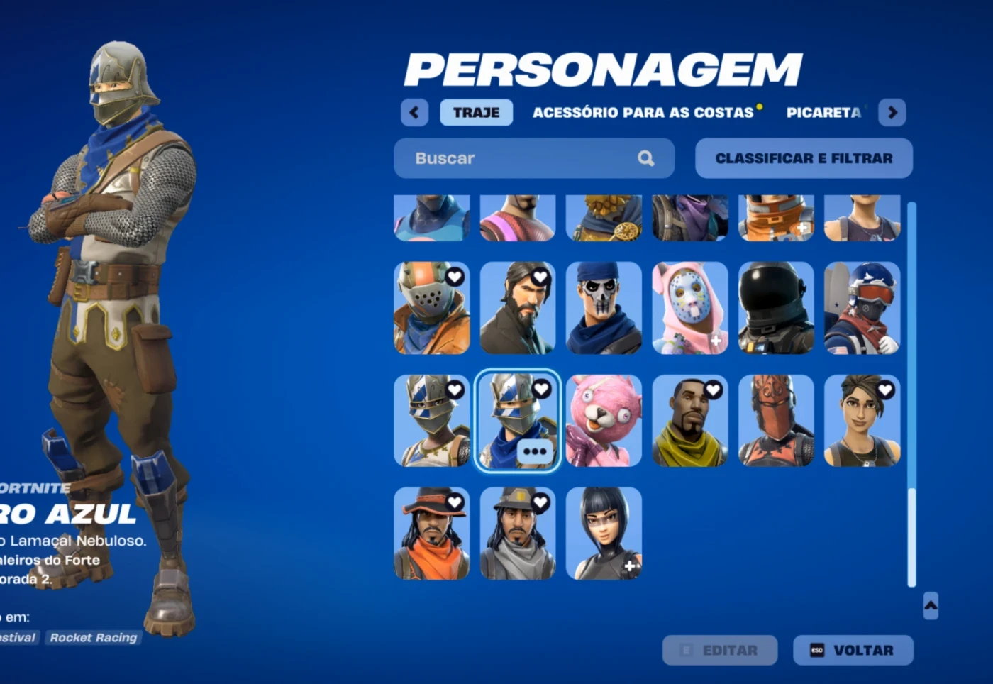 Conta fortnite Rara OG Temp 2, 3 e 4
