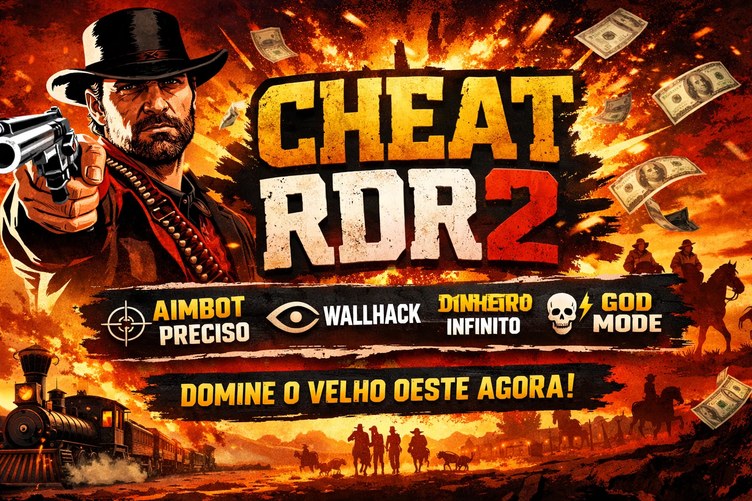 ModMenu/Trainer-Red Dead Redemption 2 Online- + de 300 hacks