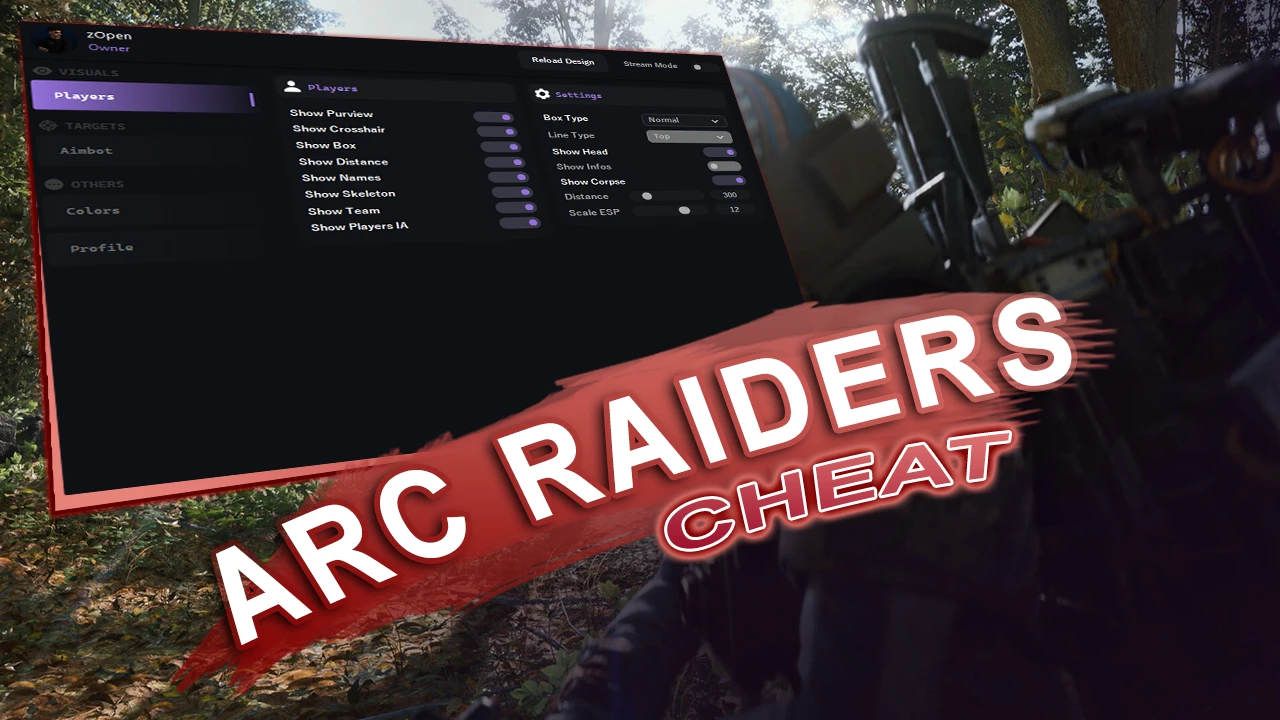 Hack ARC RAIDERS Cheat Menu Private