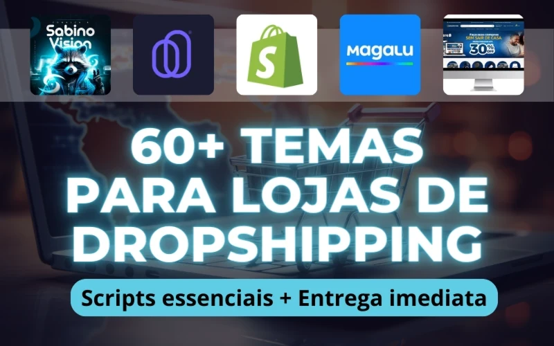 🛒 60 Temas Profissionais para Lojas Shopify