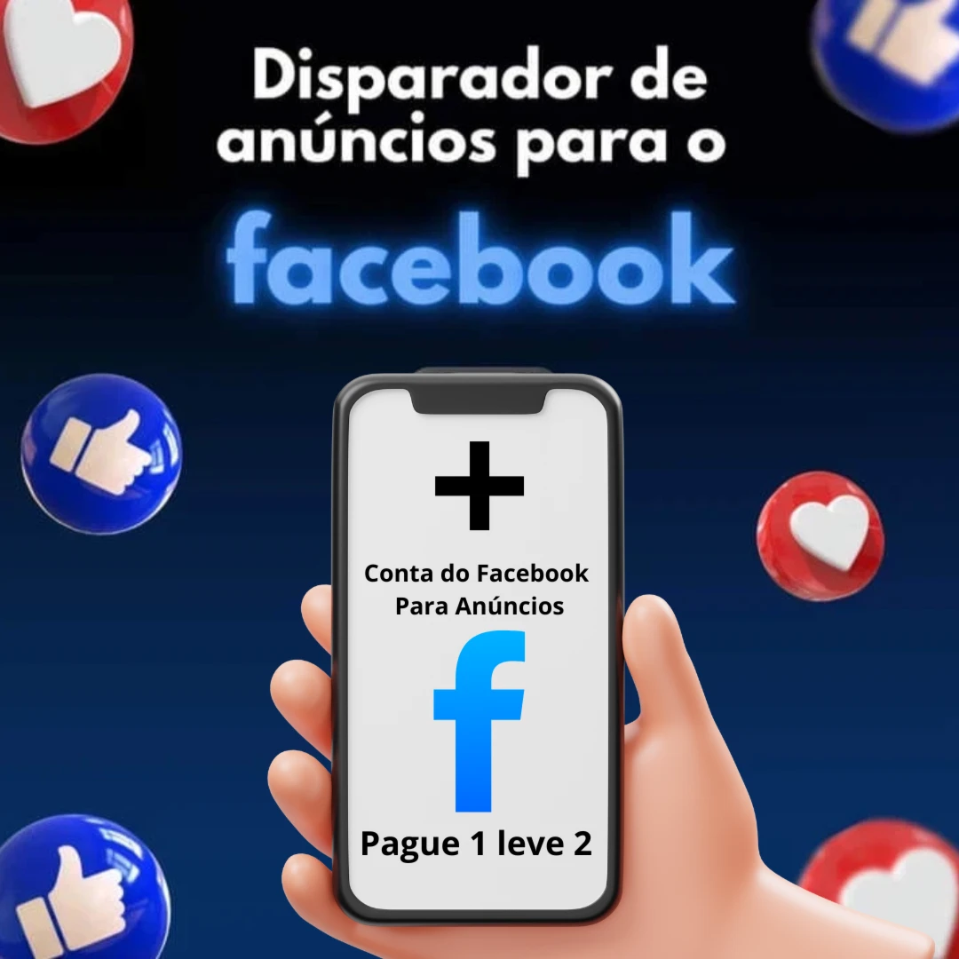 ✅Conta do Facebook Anúncio + Postador