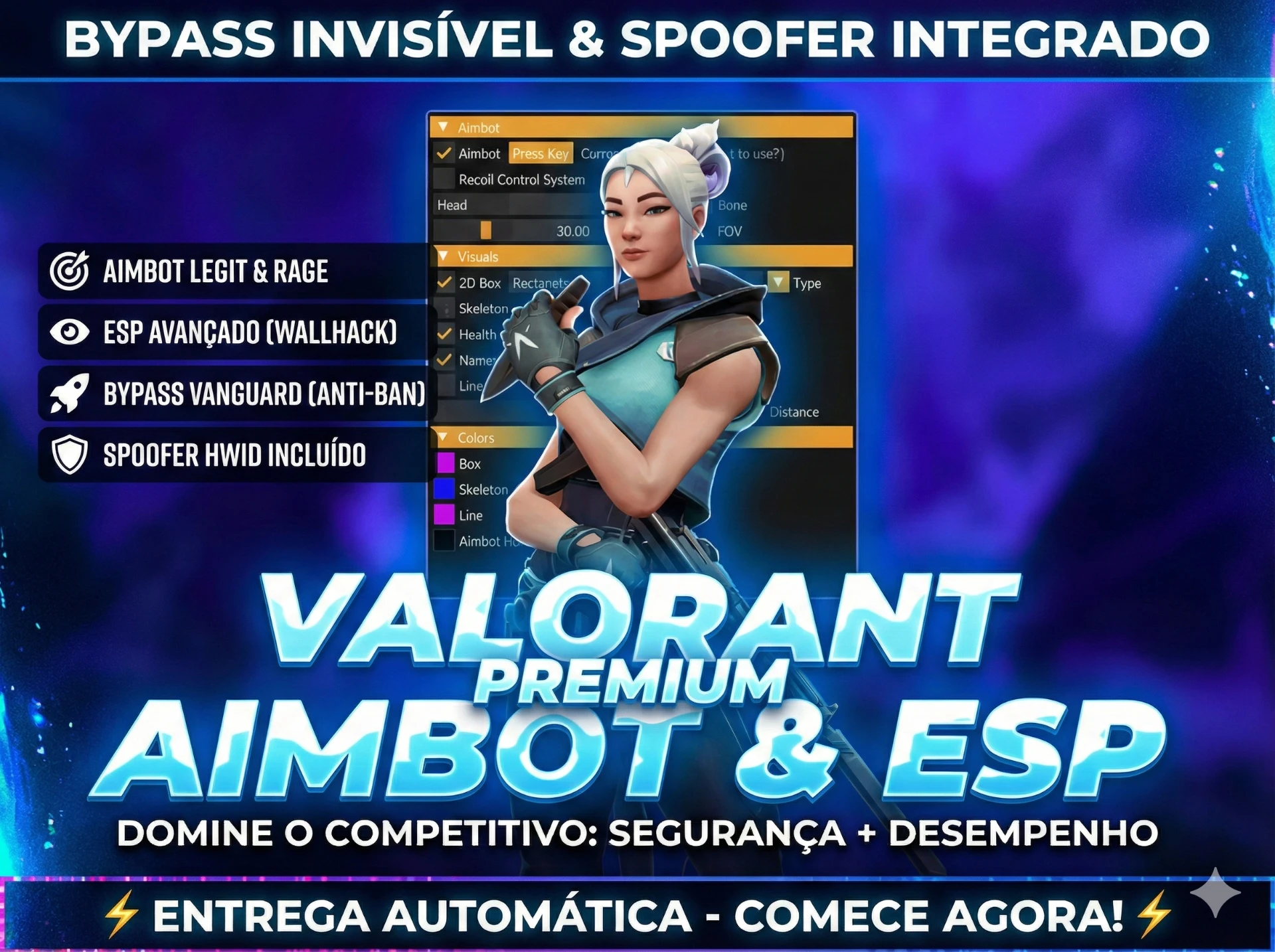 🟣 Valorant Hack 2026 Aimbot & Esp Vitalicio 100% Seguro