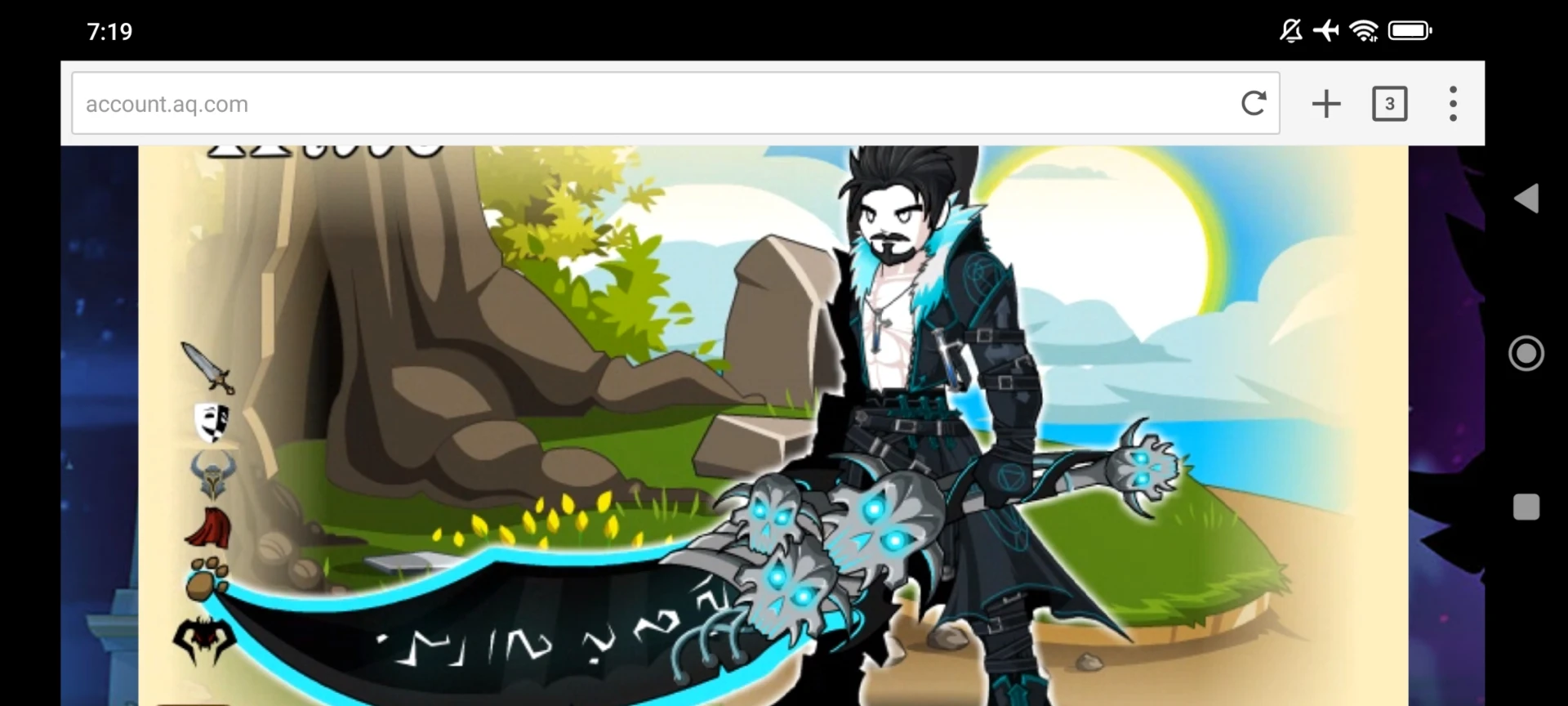 Conta aqw