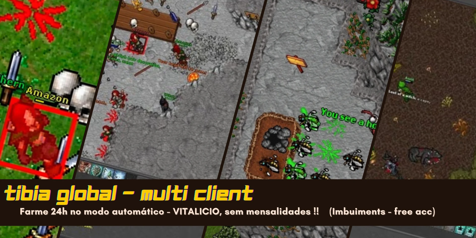 H- bot Tibia Global 2025 - Multi Cliente