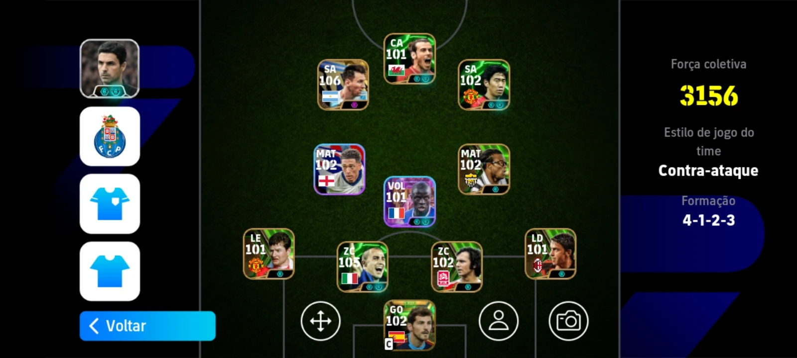 Super Conta Efootball Mobile Braba Jogadores Épicos E Raros!