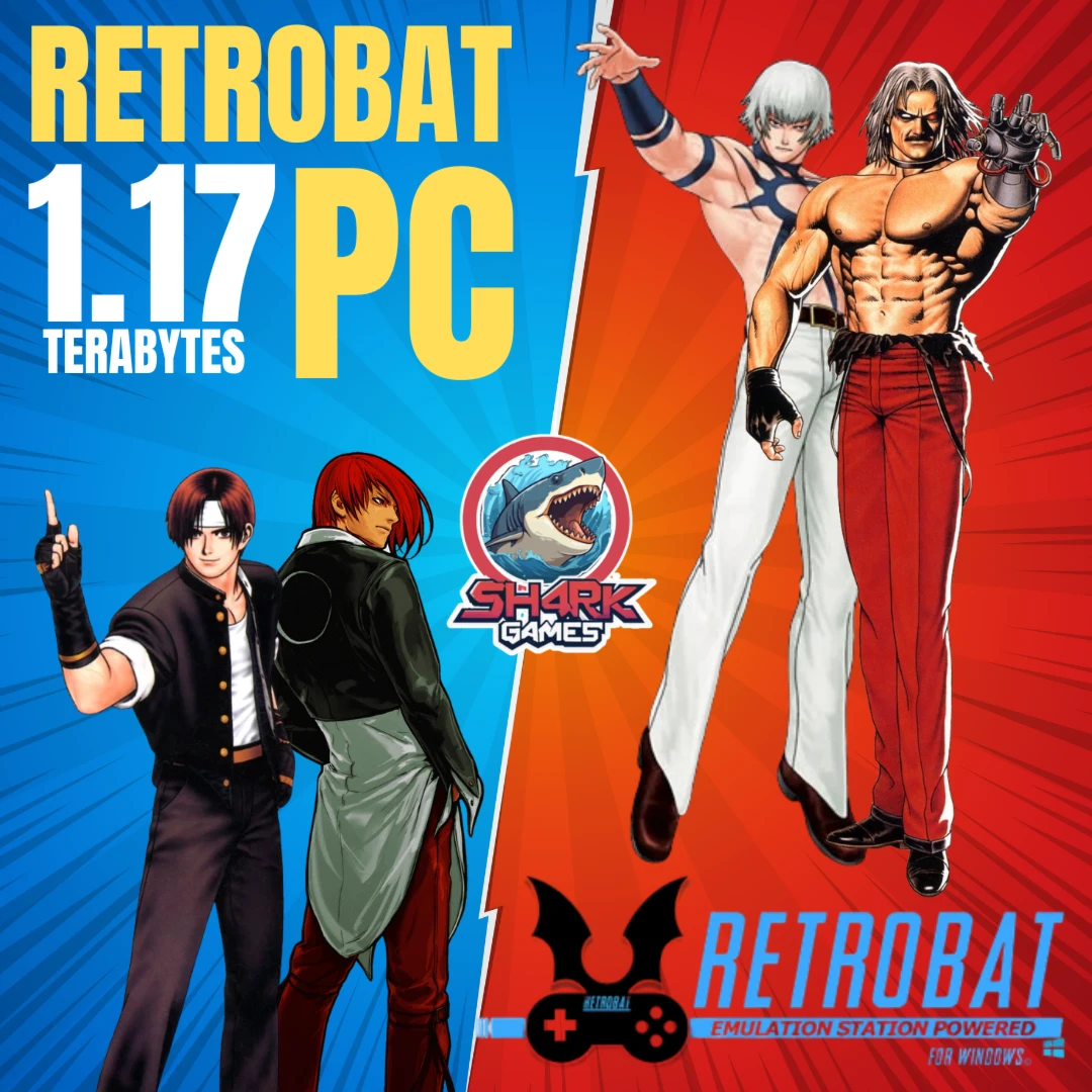 Retrobat 1.17 TeraBytes Com Mais De 200 Sistemas Embutidos