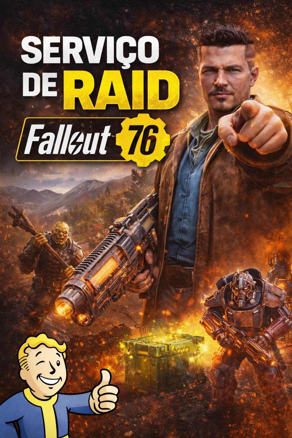 Fallout  76   Serviços De Raid