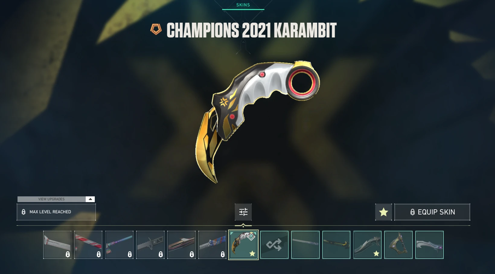 Conta Valorant Champions 21 Karambit E Arcane +4500 Gastos