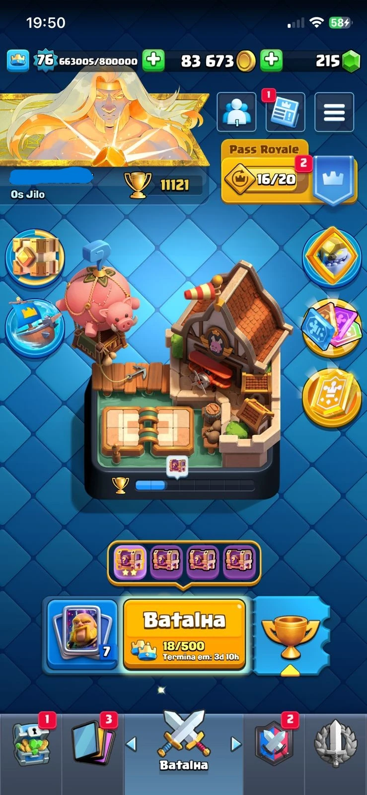 Conta Cr Nv 76 (21 Cartas 16) + Coc Cv 14 Semi Full.