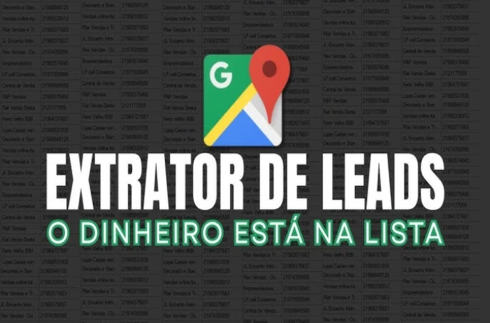Extrair contatos de sites do Google Maps