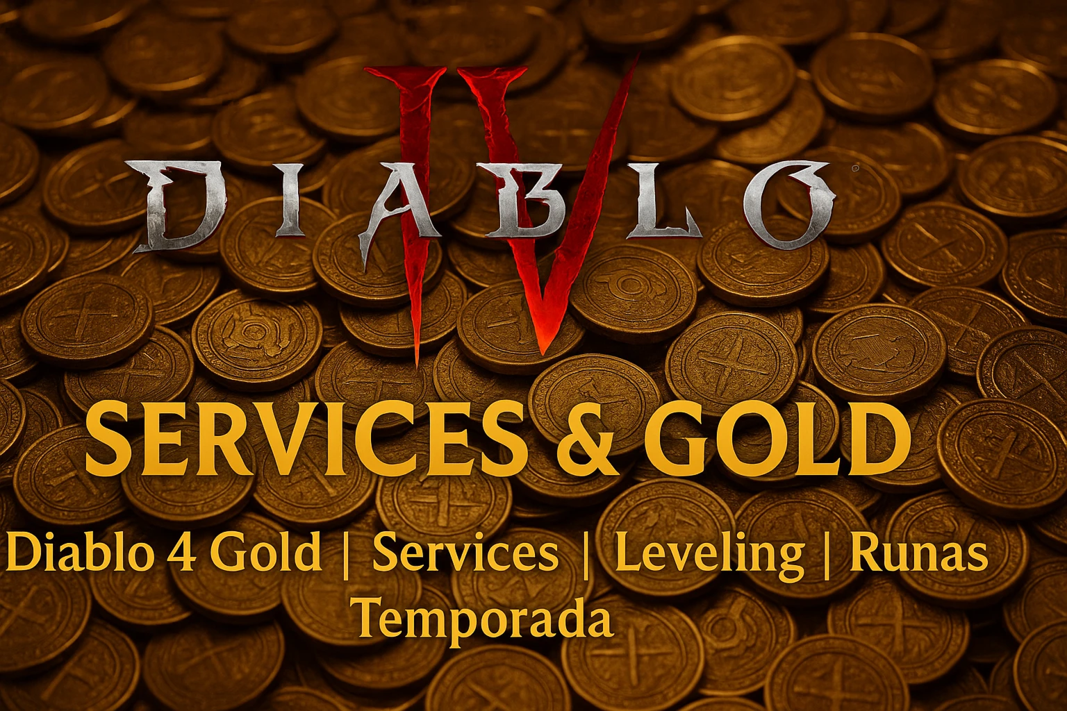 Diablo 4 Gold |Services | Leveling | Runas | Temporada