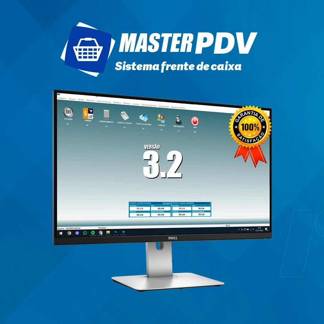 MASTER PDV LITE - Sistema de automoção comercial não fiscal