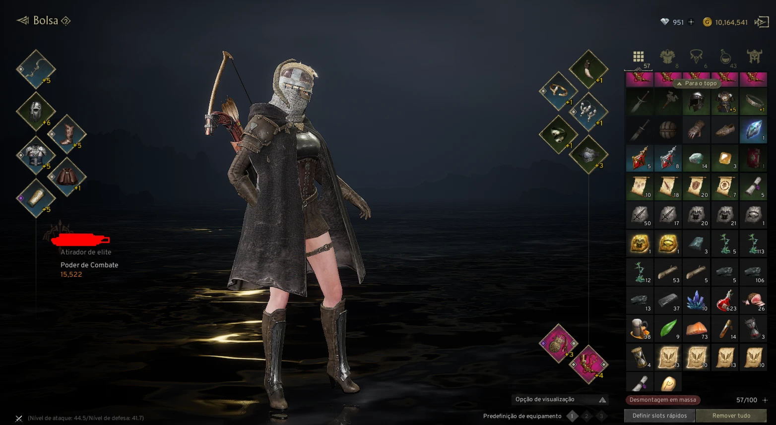 Conta Odin Valhalla Risin Lvl 47 Com 15K E 3 Personagem