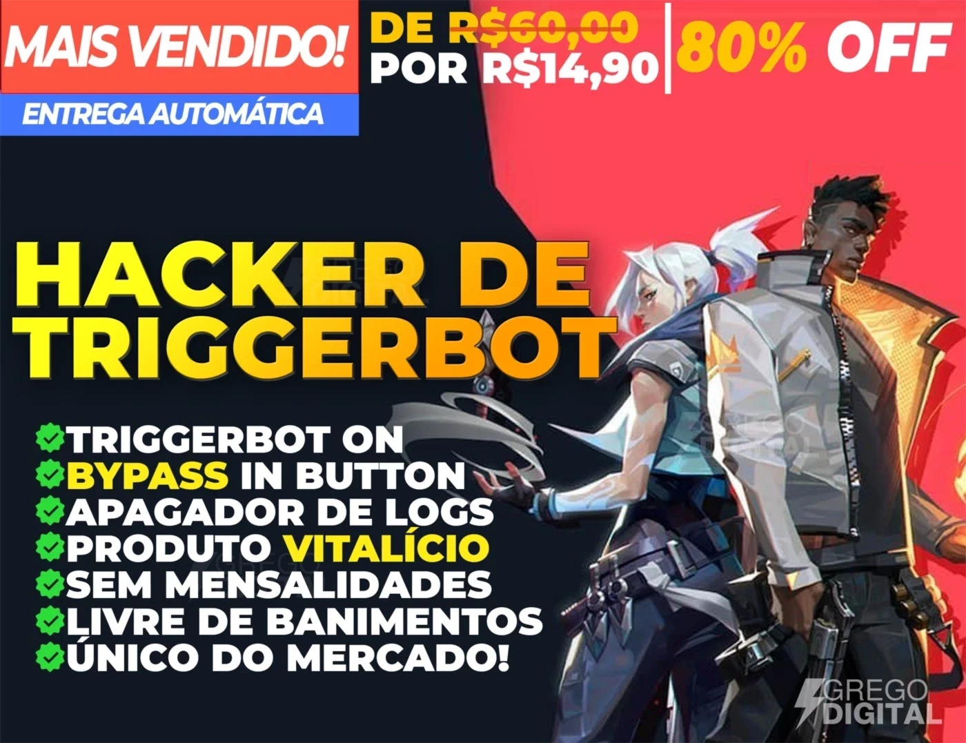 Valorant Triggerbot 100% Seguro - 100% Fast Shot