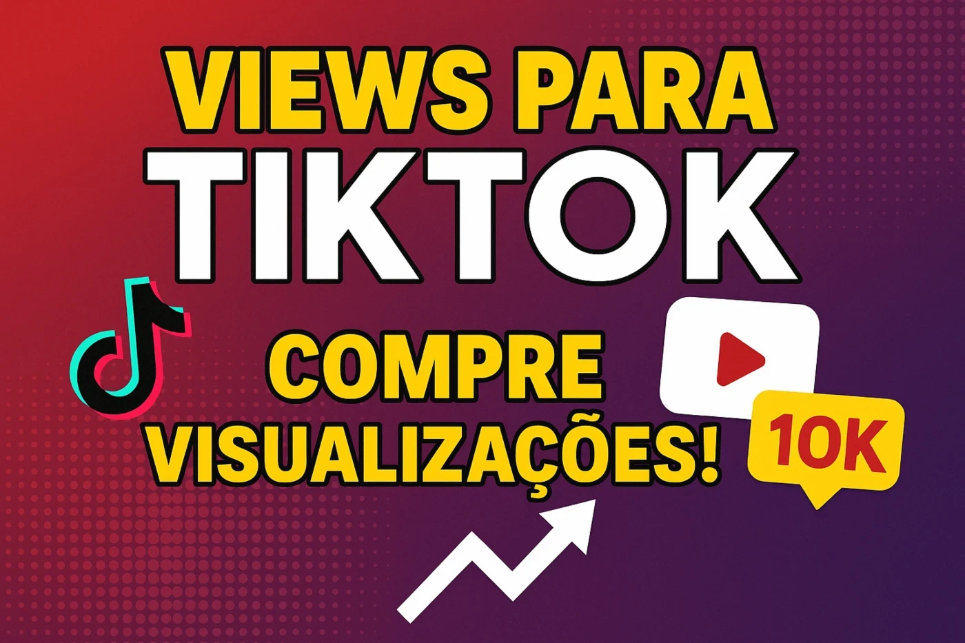 Views + seguidores Tiktok Pacote