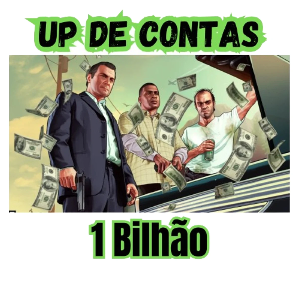 ✅Up de Contas GTA 5 Online PC - 1 Bilhão + Extra ✅
