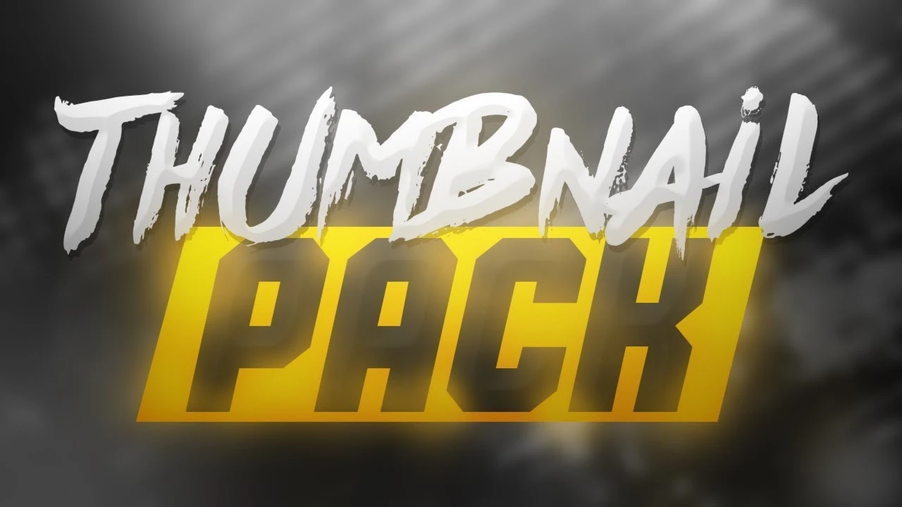 🖼️ Thumbnail Pack Pro – Edição de Imagens para YouTubers!