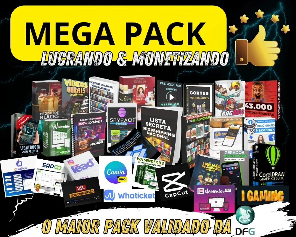 Mega Pack - 100% Validado + Grupo De Suporte