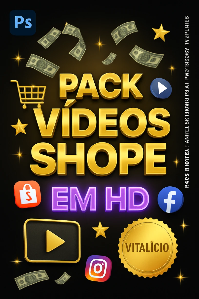 Pack Vìdeos Achadinho Shopee + Atualizações