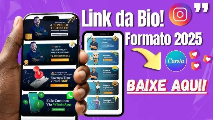 link da bio Instagram estilo Netflix + Varios Modelelos