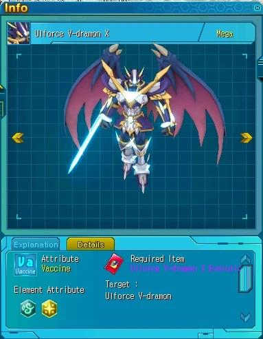 Red Card Ulforce V-dramon X no DRO (Digimon RPG Online)