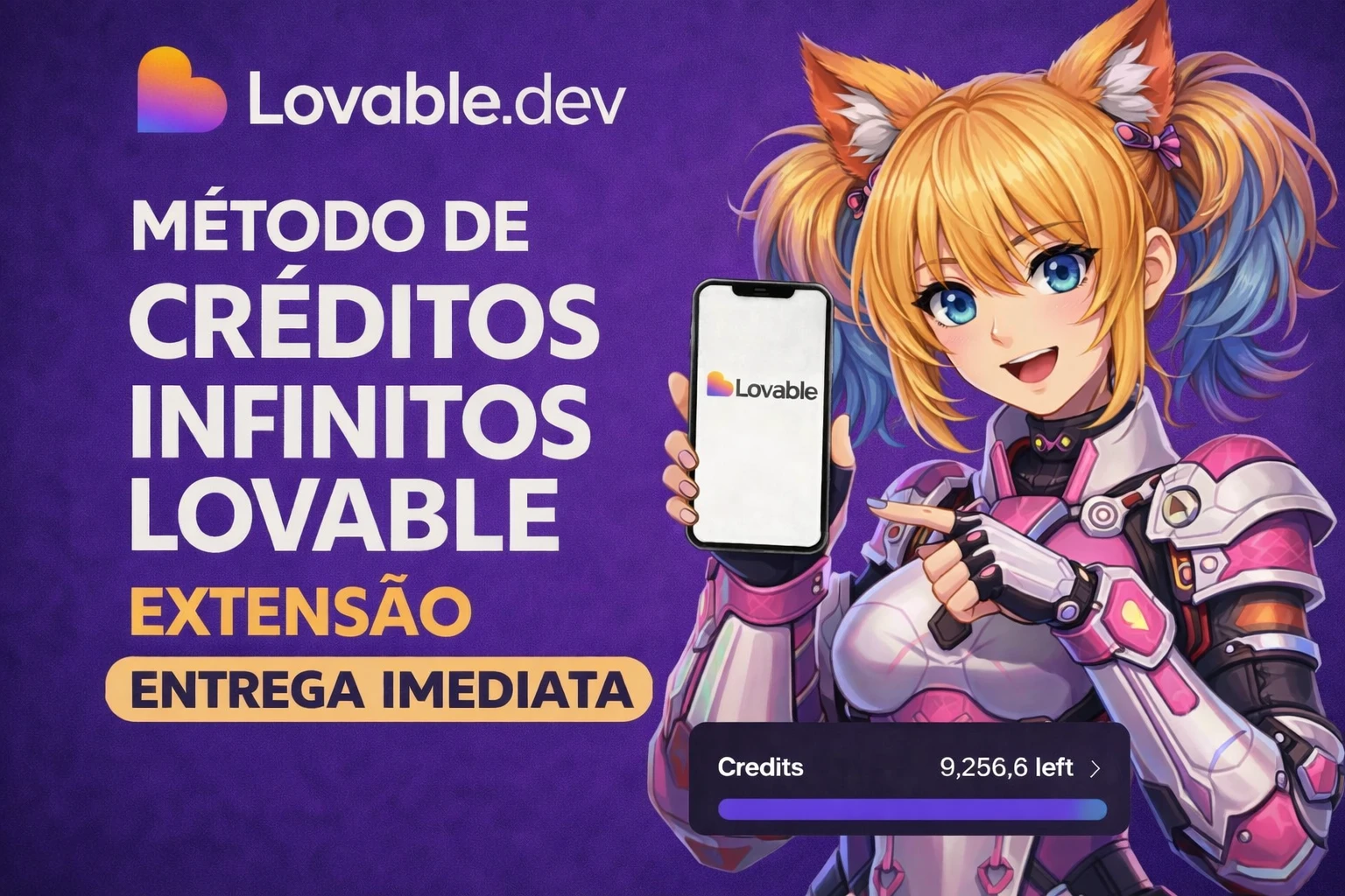 Extesão de Créditos Infinitos Lovable