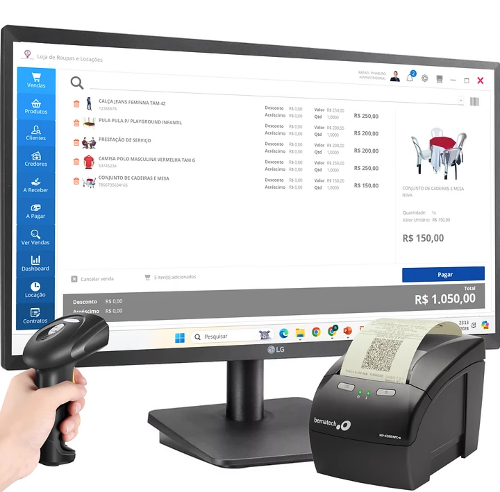 Vendas, Contratos e Locações 8.0 Plus+ Multi-user