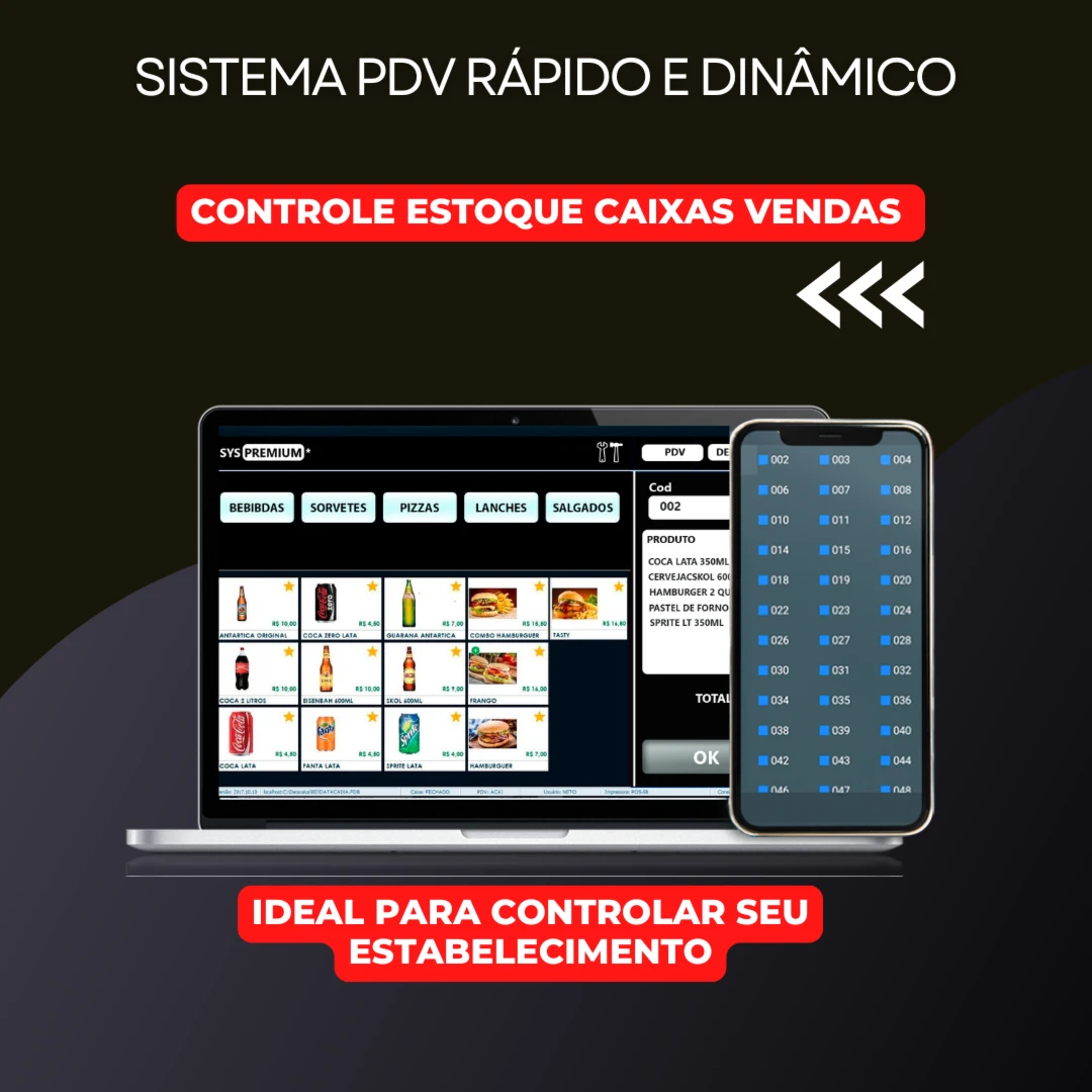 Sistema Pdv Frente de Caixa