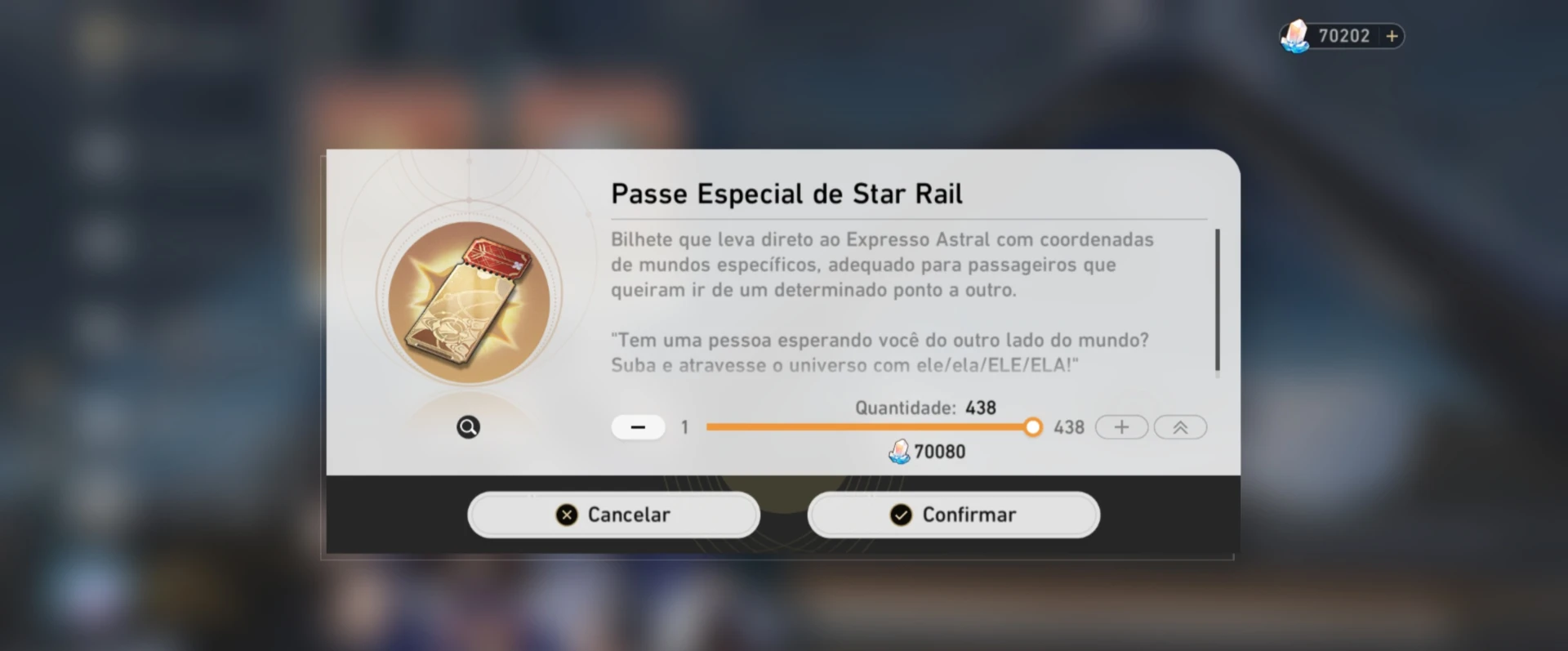 Honkai Star Rail: 70000 Jades + 140+ passes ao total