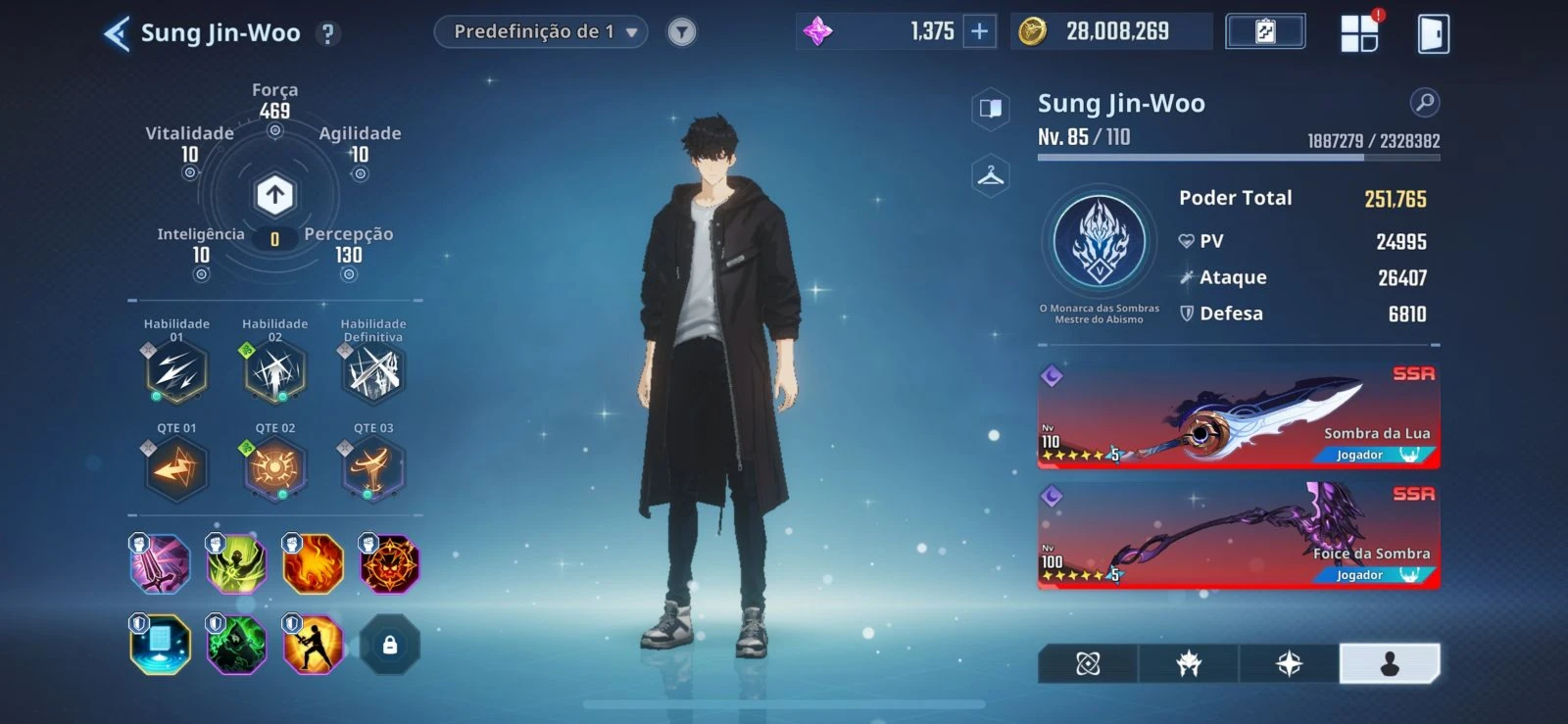🔥 Conta Solo Leveling: Arise À Venda! 🔥