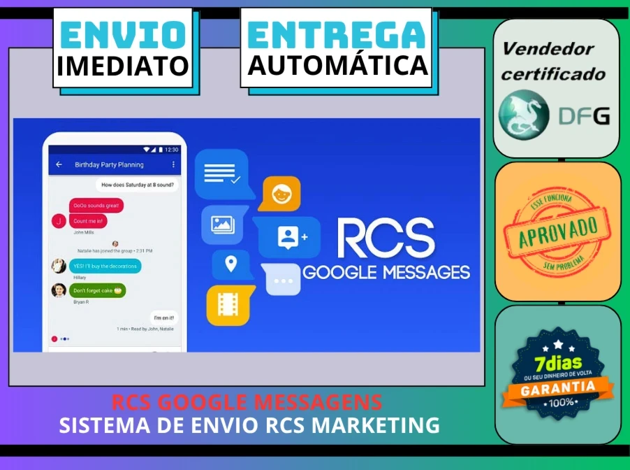 Sistema de Envio Rcs Sms Marketing