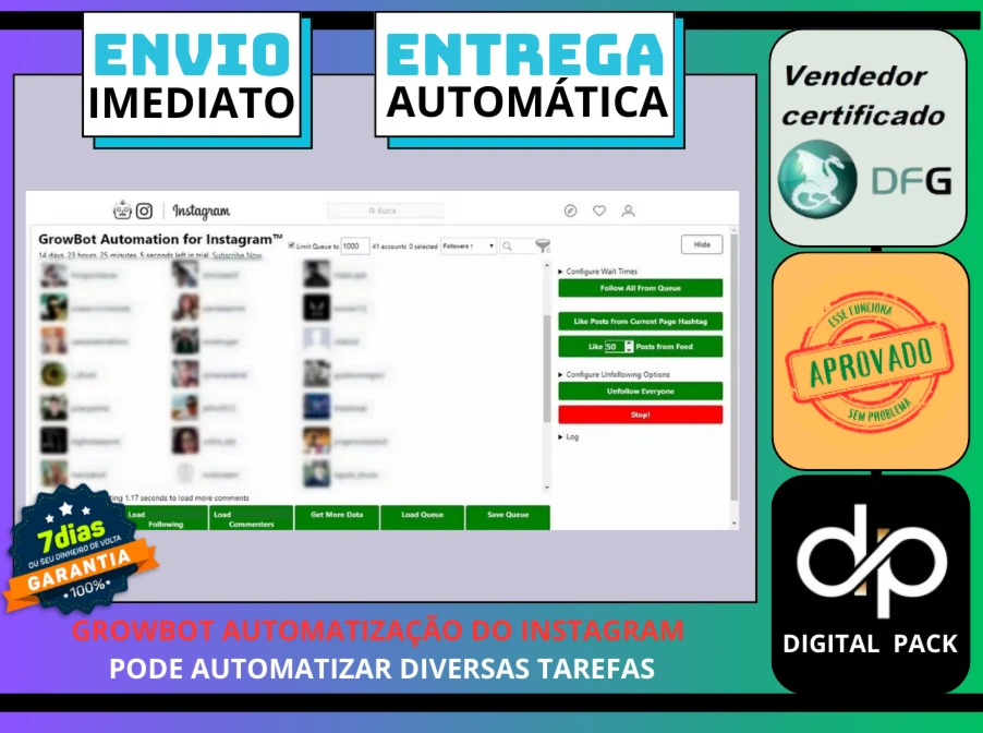 Growbot Automatize-Cresça E Gerencie Sua Presença No Insta