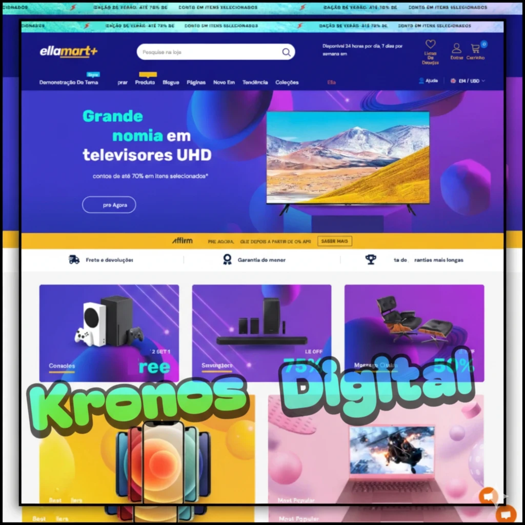 Tema Shopify Ella + Atualizações e Bônus