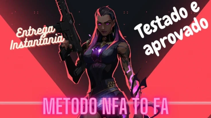 Contas Valorant NFA com skin