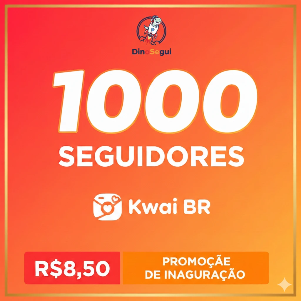 1000 seguidor BR kawai - RAPIDO