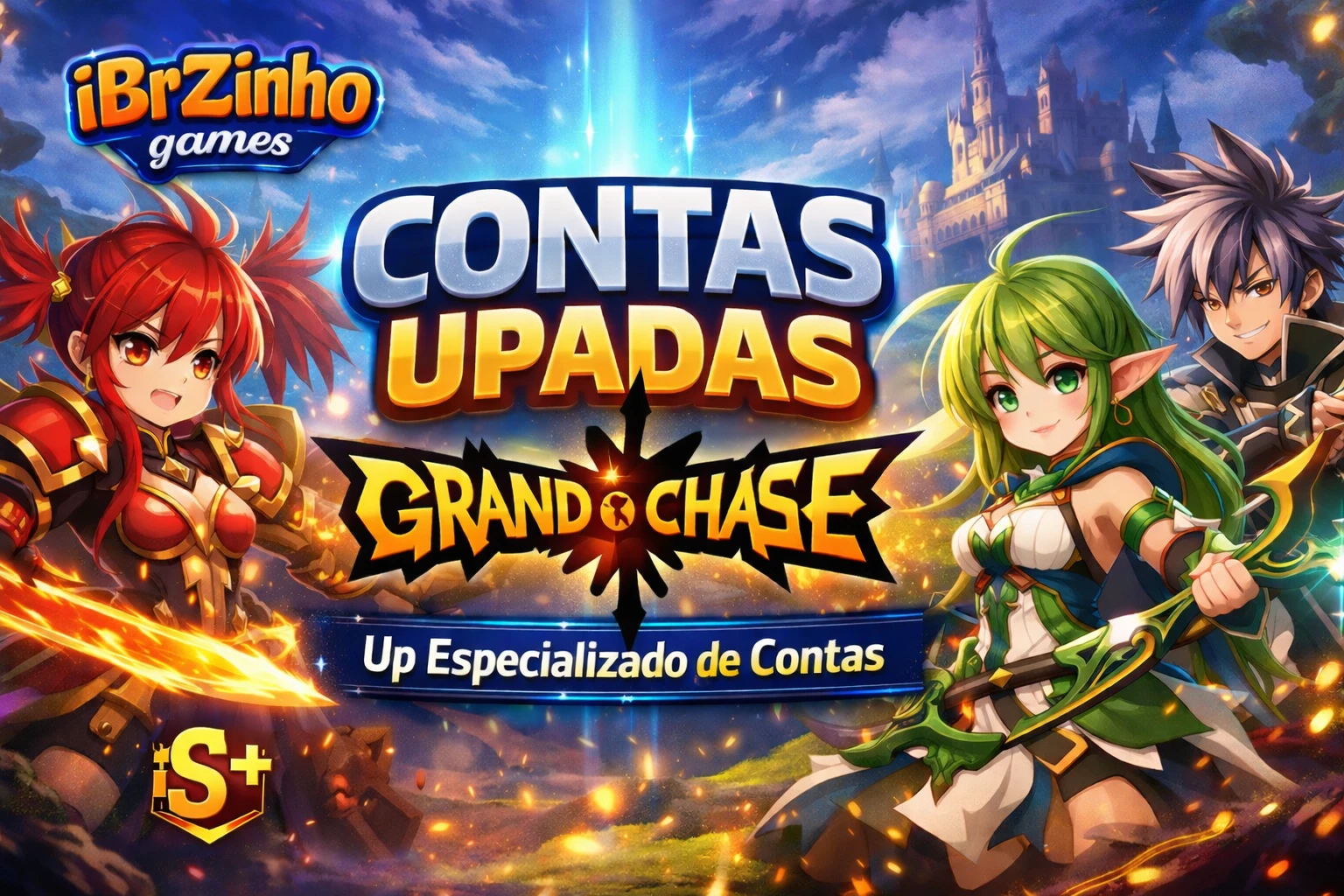 Conta Grand Chaese Todos lvl 80