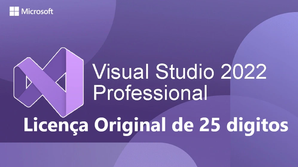 Licença perpétua [NCE] Microsoft Visual Studio Pro 2022