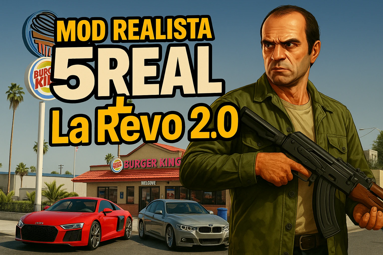 5Real + LA Revo 2.0 GTA V - Mod Completo (Março 2025)