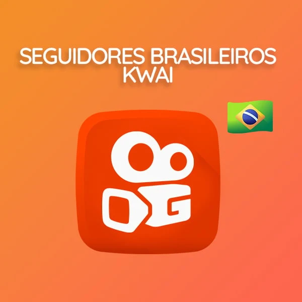 10.000 Mil Seguidores Brasileiros Kwai Premium