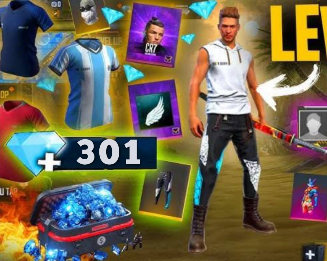 conta veterana +300 diamantes itens exclusivos