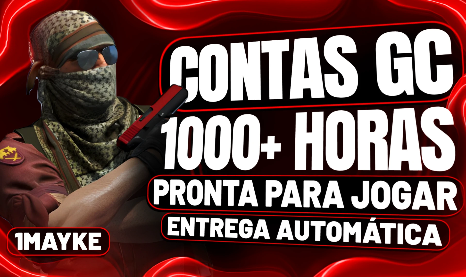 Contas Cs2 Gamersclub/Gc 1000+ Horas Cs - Level 11 Ao 20 Gc