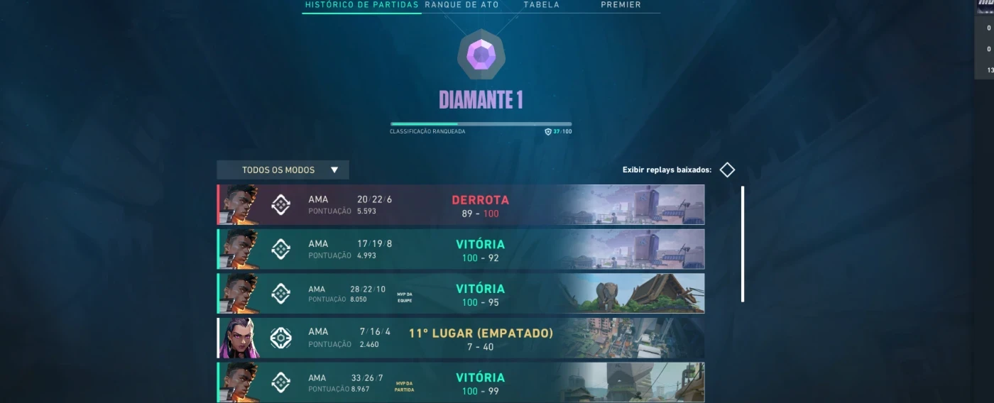 Conta Valorant Diamante 1 – Skins Raras E Lendárias!