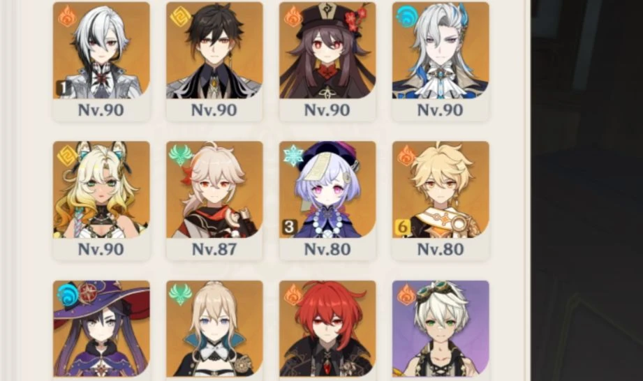 Arlecchino C1 + Neuvillette + Hutao + Xilonen + Zhongli